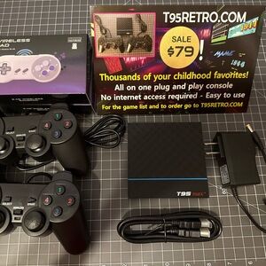 T95 Retro Video Game Console NEW